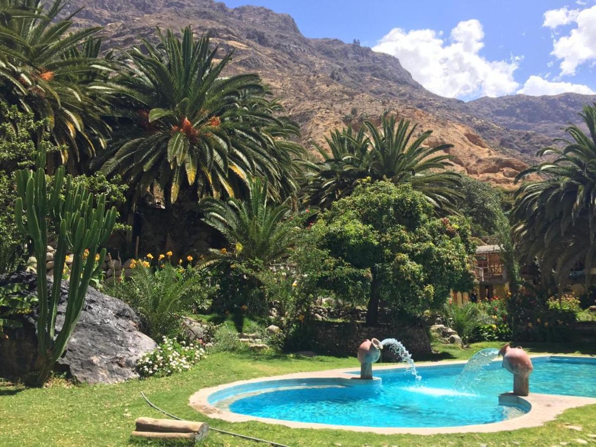 Paraiso Las Palmeras Lodge Cabanaconde Buitenkant foto